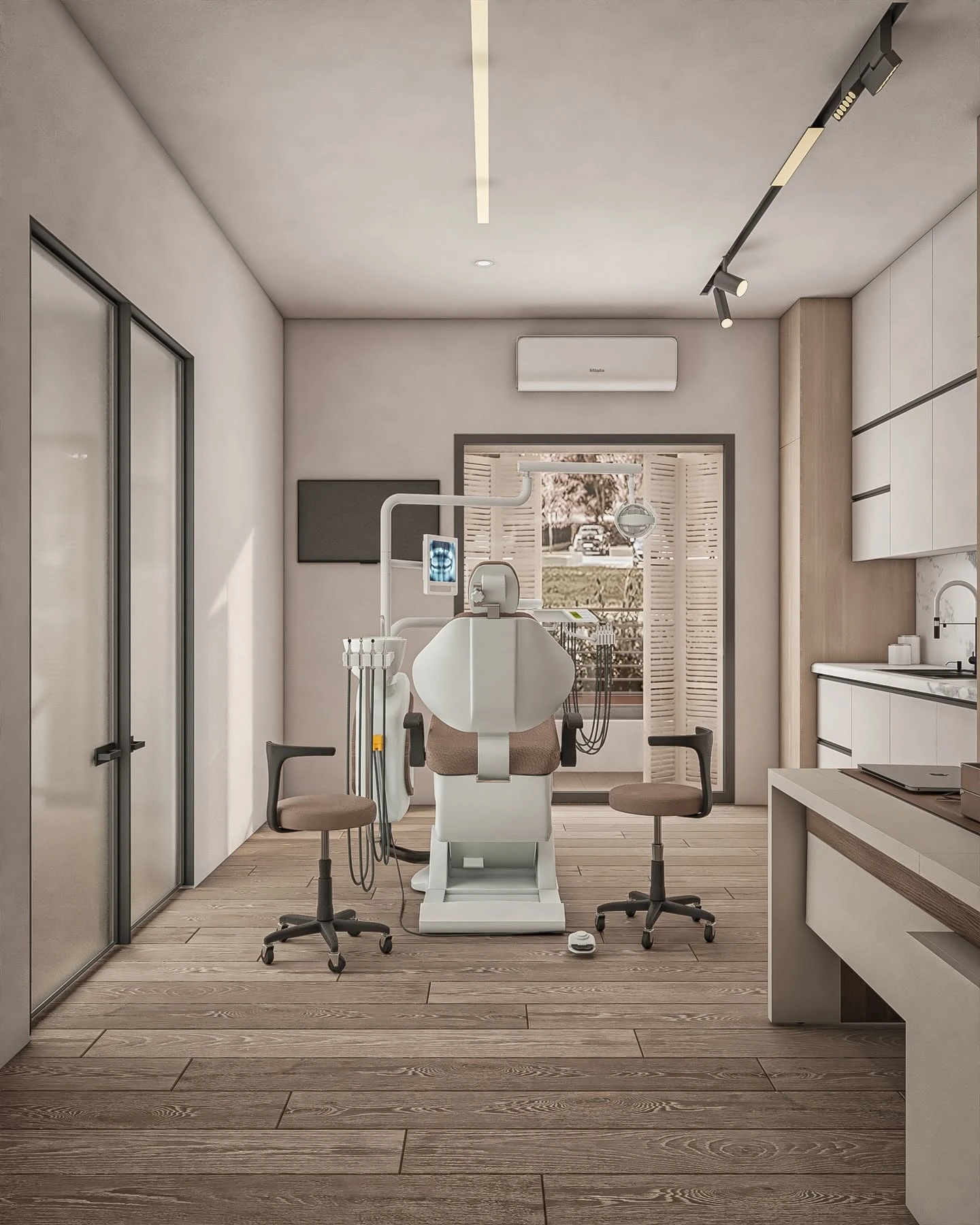 Dental clinic interior by Ewan Design Studio