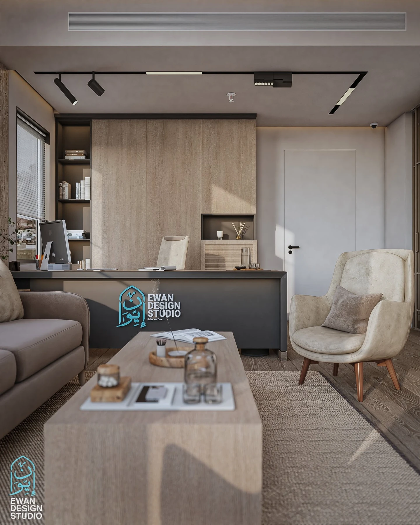 Office interior by Ewan Design Studio